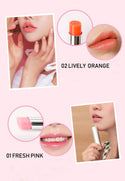 M-Joptim Volume Chameleon Lip Balm Lip Care Color Change Lip Makeup Moisturizing Long-Lasting /Moisturizing Lip Balm Tint Women Natural Smooth Lip Care