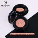 M-Joptim Tinglan Moist Flawless Cushion Bronzer 3 Colors Skin Illumination Cushion with Refill Perfecting Cushion (Product 14g + Refill 14g)