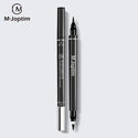 M-Joptim Charming Smooth Liquid Eyeliner Double Head Liquid Eyeliner 0.4ml + Correction Eyeliner 0.5ml