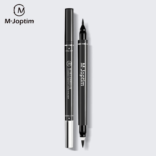 M-Joptim Charming Smooth Liquid Eyeliner Double Head Liquid Eyeliner 0.4ml + Correction Eyeliner 0.5ml