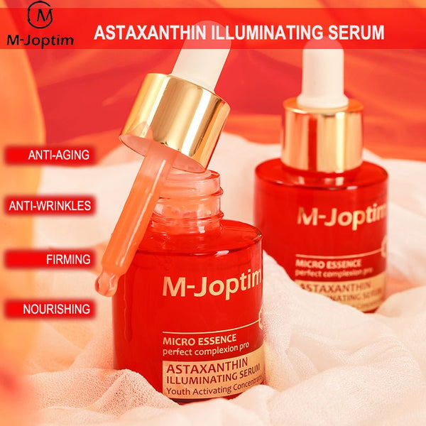 benefits of Astaxanthin Serum are anti aging and firming