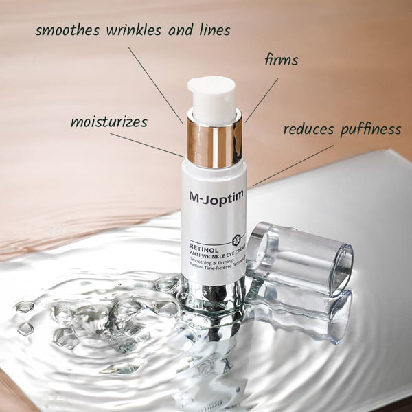 the benefits of retinol anti wrinkle eye cream are remove wrinkles and firms skin and moisturizes