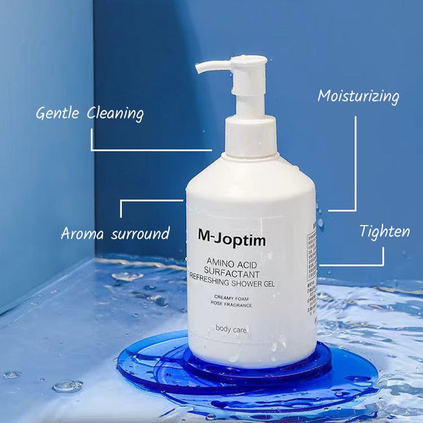 the benefits of the amino acid shower gel to refreshing your body skin