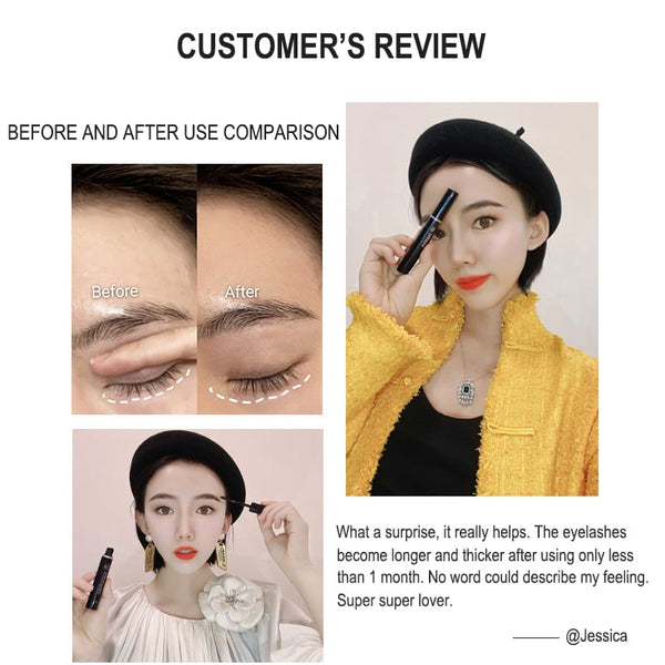 customer reviews of eyelash growth serum