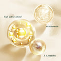 the ingredients of Vitamin A Retinol Cream are retinol and nicotinamide and peptides