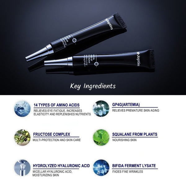 natural plants extracts eye cream for dark circles and anti-aging eye cream