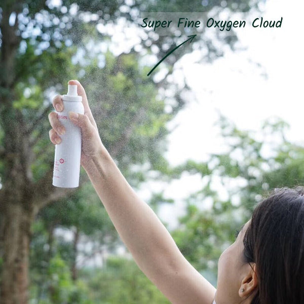 any where any time to dydrate with our oxygen water face spray