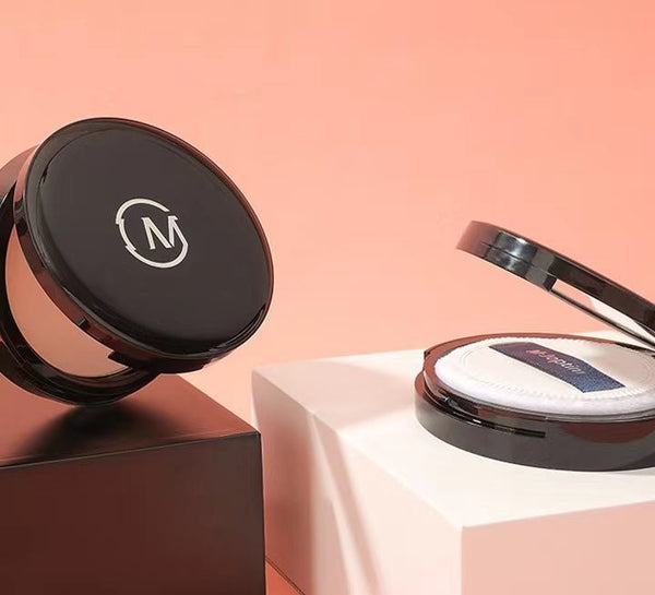 M-Joptim Nighttime Beauty Powder 8.5g NightStay Smooth Face Loose Powder Weightless Soft-velvet Blurring Face Powder With Cosmetic Puff Oil Control