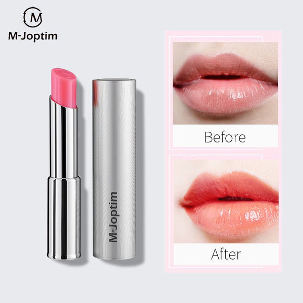 M-Joptim Volume Chameleon Lip Balm Lip Care Color Change Lip Makeup Moisturizing Long-Lasting /Moisturizing Lip Balm Tint Women Natural Smooth Lip Care