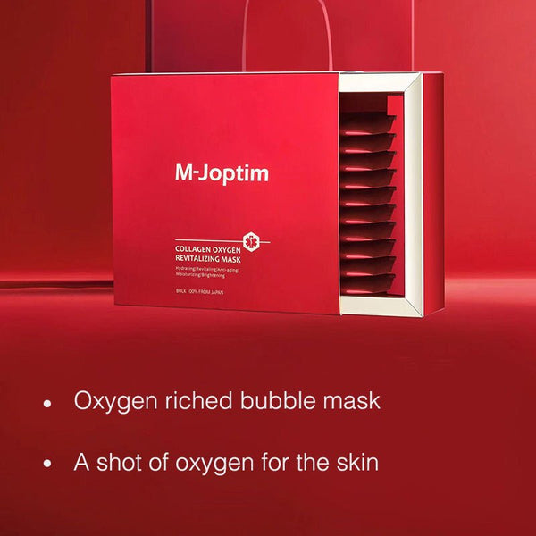 oxygen riched bubble mask to give a shot of oxygen spa for skin at home by using Collagen Revitalizing Oxygen Bubble Mask