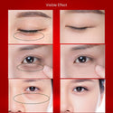 visible effect improvement for Collagen Eye patch to see before and after