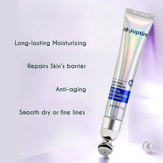 the benefits of squalane moisturizing eye cream are moisturizes and repair skin barrier and anti aging and smooth fine lines