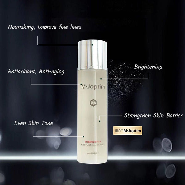 the benefits of rose yeast essence toner to hydrate brightening glow skin facial essence toner
