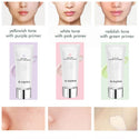 3 colors available for color correcting primer for different skin concerns