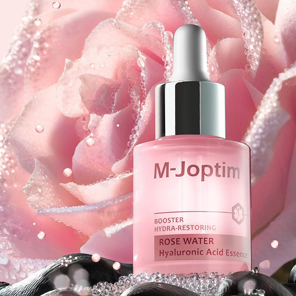 hydrating face serum with rose essence ingredient