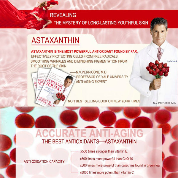 Astaxanthin is the key ingredient of Antioxidant Face Cream