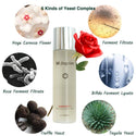 the natural ingredients of rose yeast essence toner with no alcohol for instantly hydrates facial essence toner