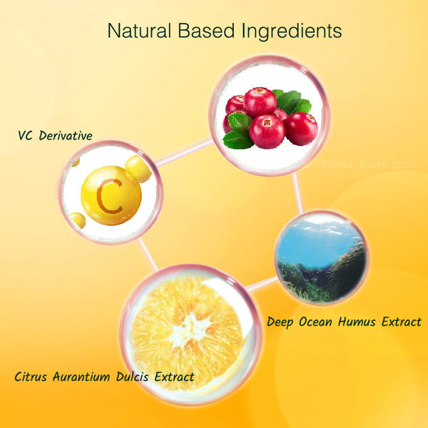 brightening vitamin C mask with pure natural plants ingredients to visibly brighten and boost radiance of dull skin color with the best brightening face mask